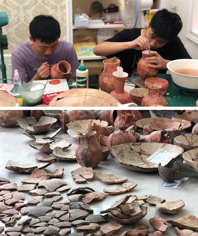 义乌·桥头遗址 上山文化彩陶器修复.jpg 义乌·桥头遗址 上山文化彩陶器修复.jpg